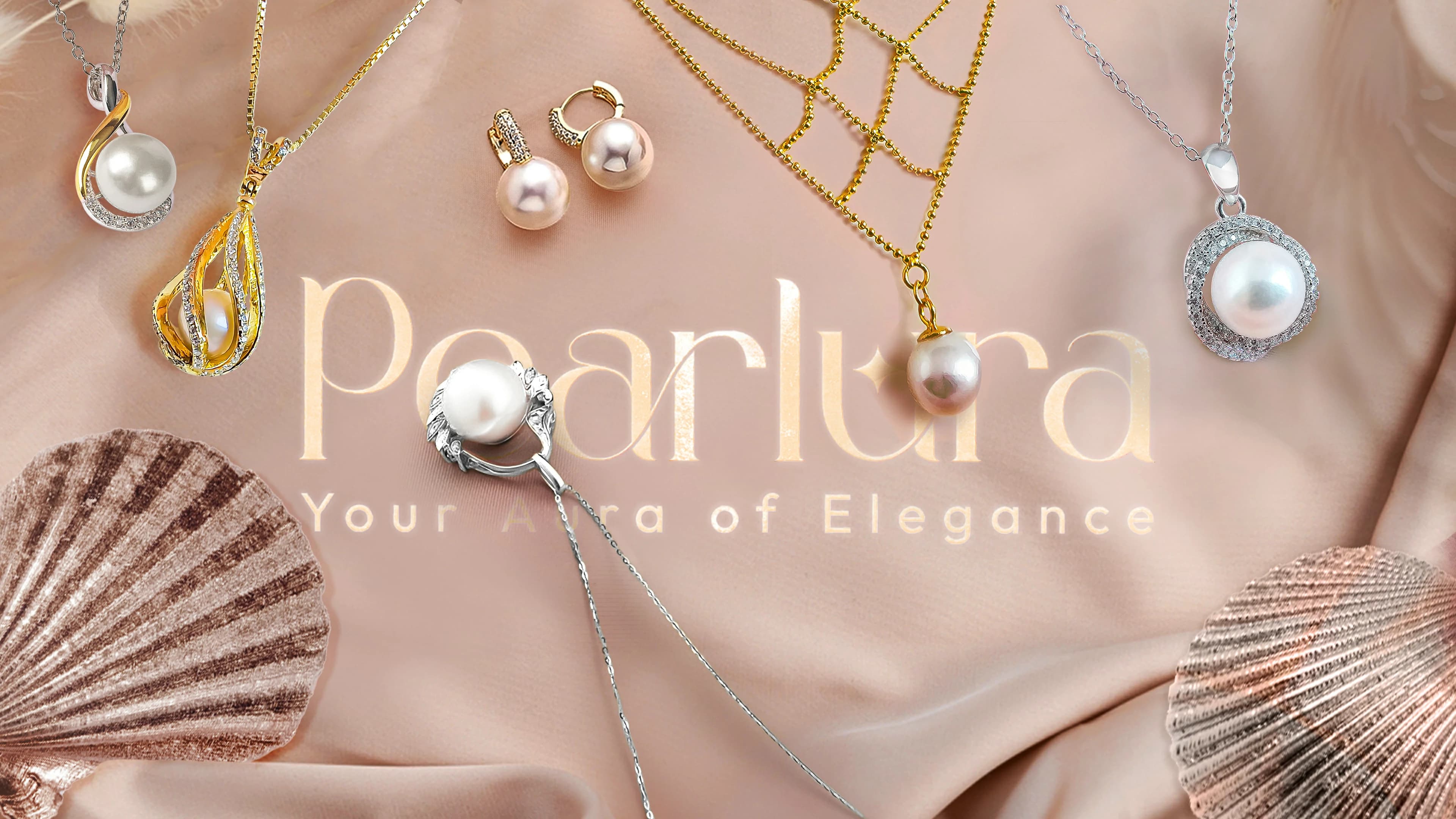 Pearlura pearl necklace collection